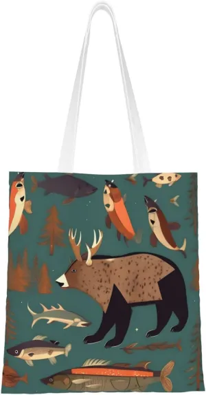 Music Note Pianos Canvas Tote Bags For Women Handbag Tote Purse,Canvas Crossbody Bag For Office, Travel, School