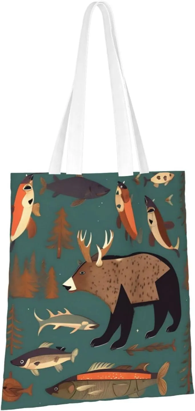 Music Note Pianos Canvas Tote Bags For Women Handbag Tote Purse,Canvas Crossbody Bag For Office, Travel, School
