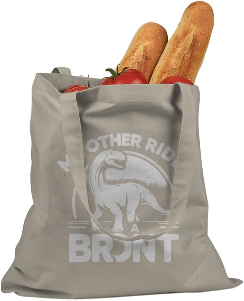 My Other Ride is a Bront Cotton Canvas Tote Bag