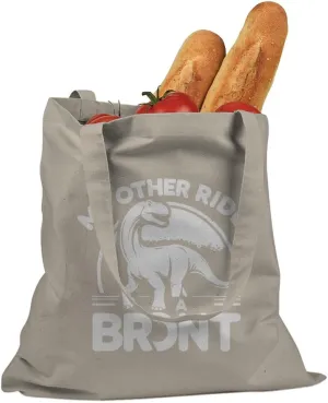 My Other Ride is a Bront Cotton Canvas Tote Bag