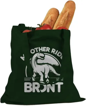 My Other Ride is a Bront Cotton Canvas Tote Bag