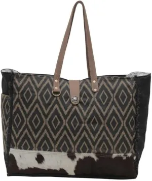 Myra Bag Umber Currant Travel Weekender Bag for Women S-5673