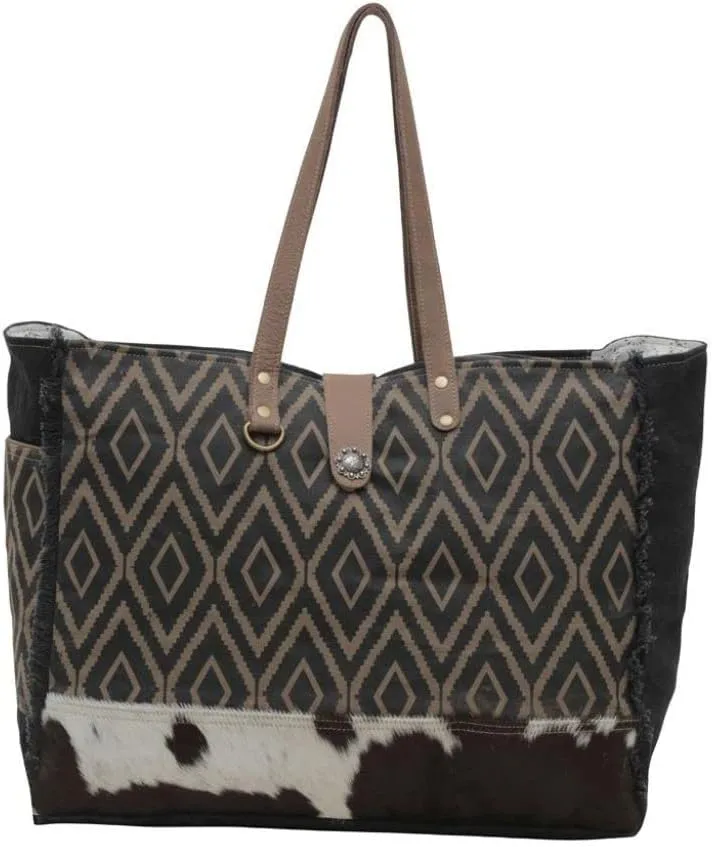Myra Bag Umber Currant Travel Weekender Bag for Women S-5673