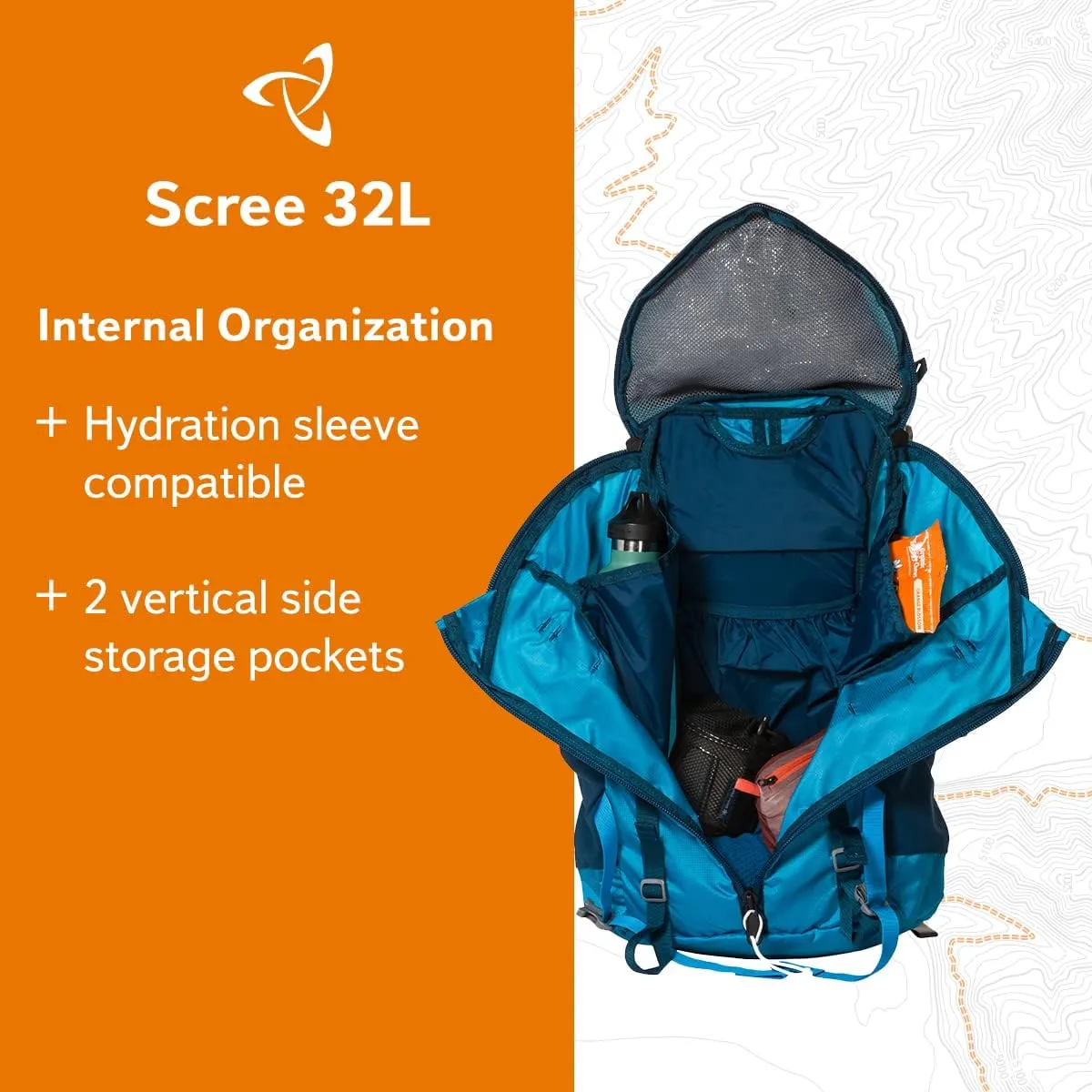 Mystery Ranch Scree 32 Women's Backpack - Technical Daypack, Techno XS/S