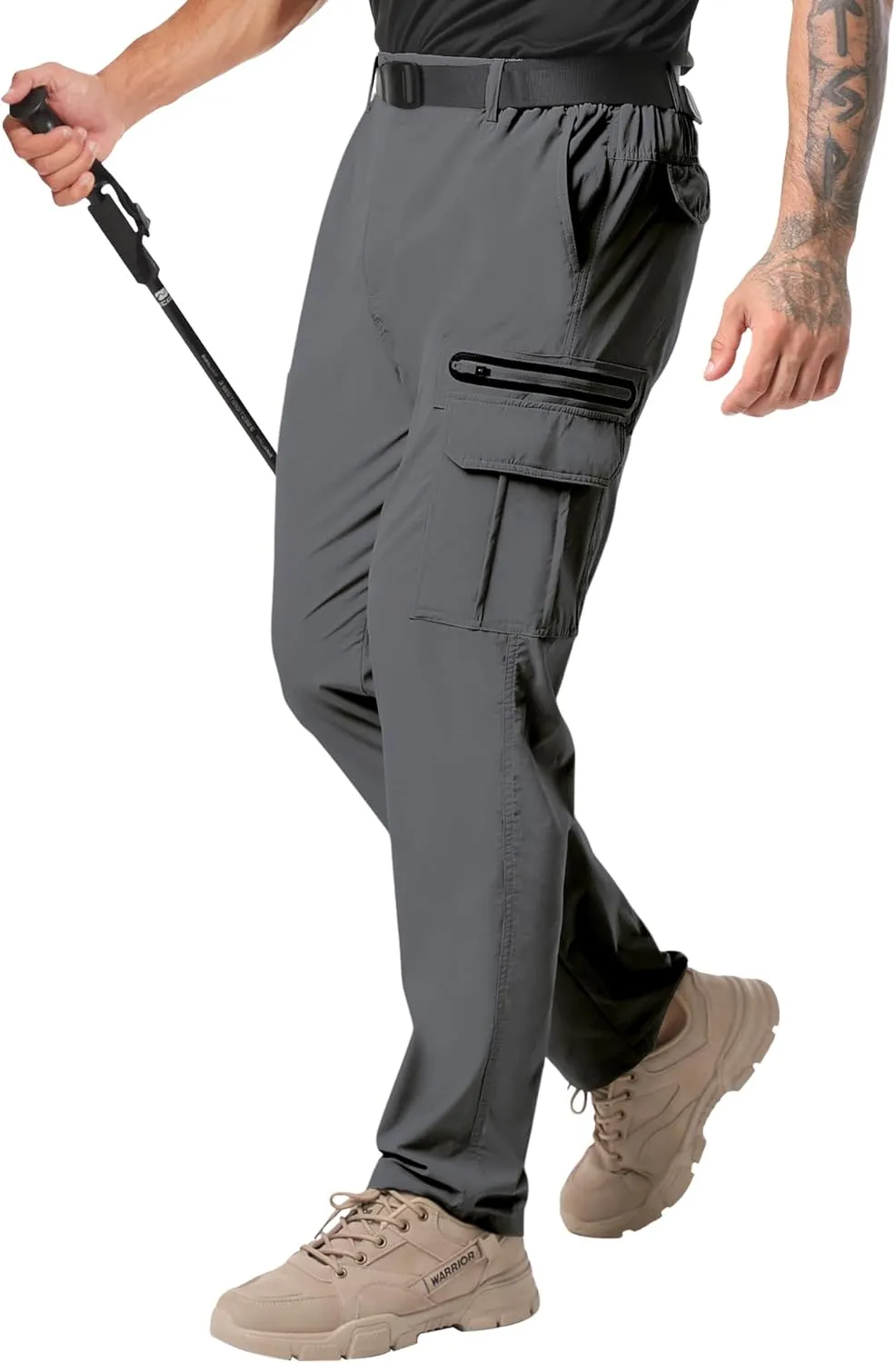 NATUVENIX Quick Dry Hiking Pants for Men