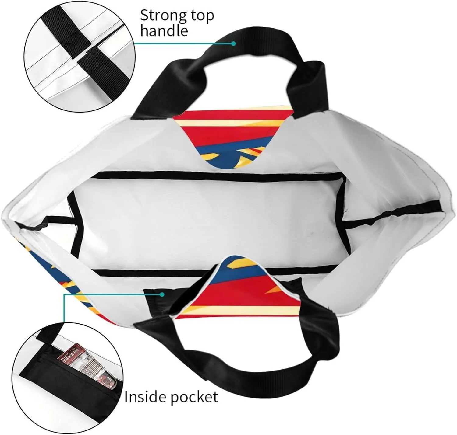 Nautical Sailboat Map Women Tote Bag,Casual Tote'S Handbag Big Capacity Shoulder Bag Crossbody Bag
