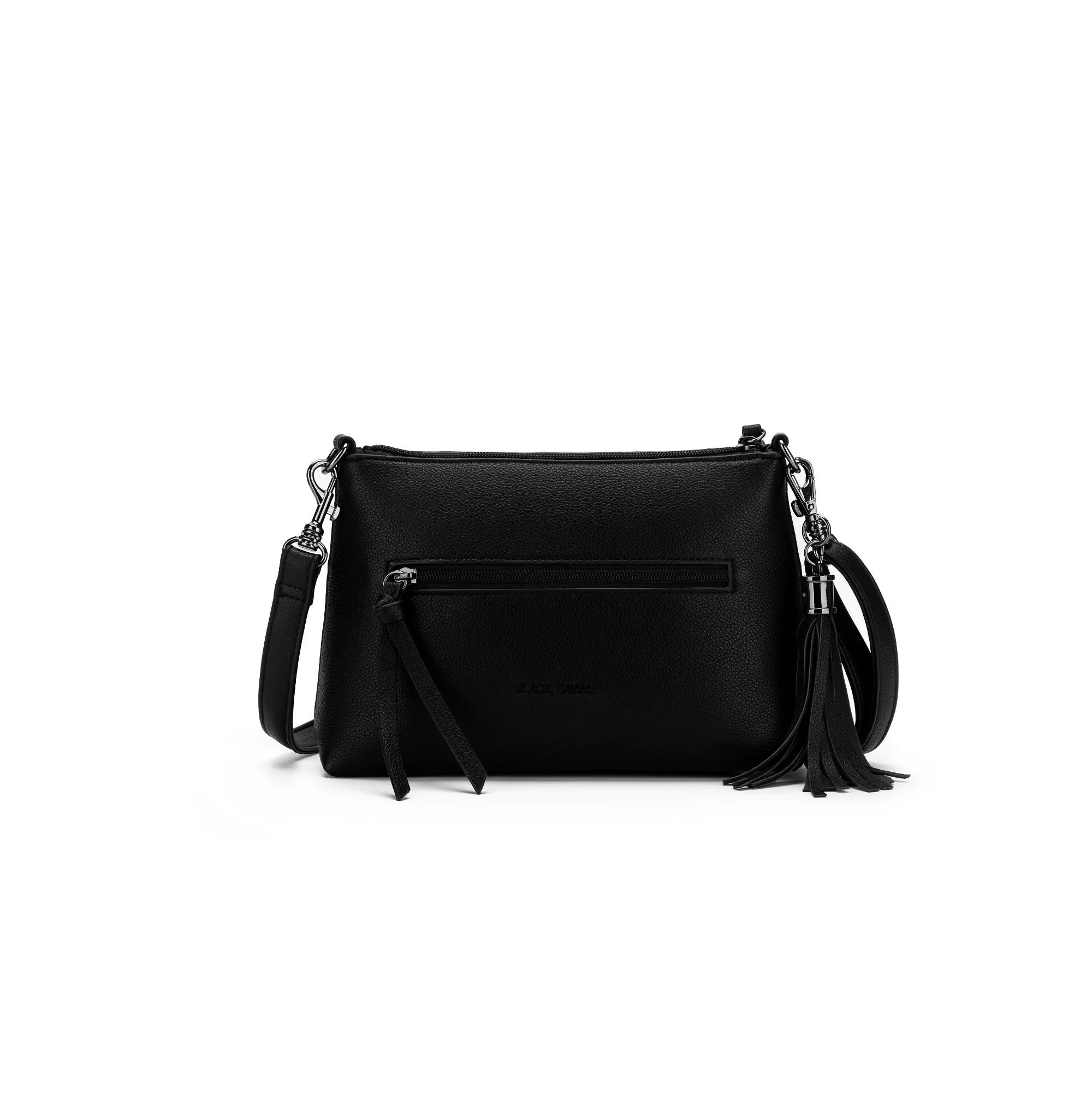 Nevada  Studded Black Crossbody Bag