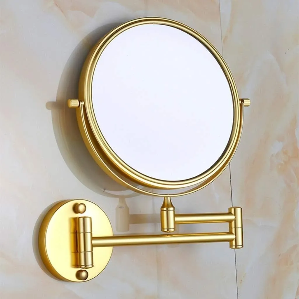 OGRAFF Cosmetic Vanity Mirror 8-inch Cosmetic Mirror Beauty Mirror Best Luxury Quality Adjustable 3 Times Magnification Space