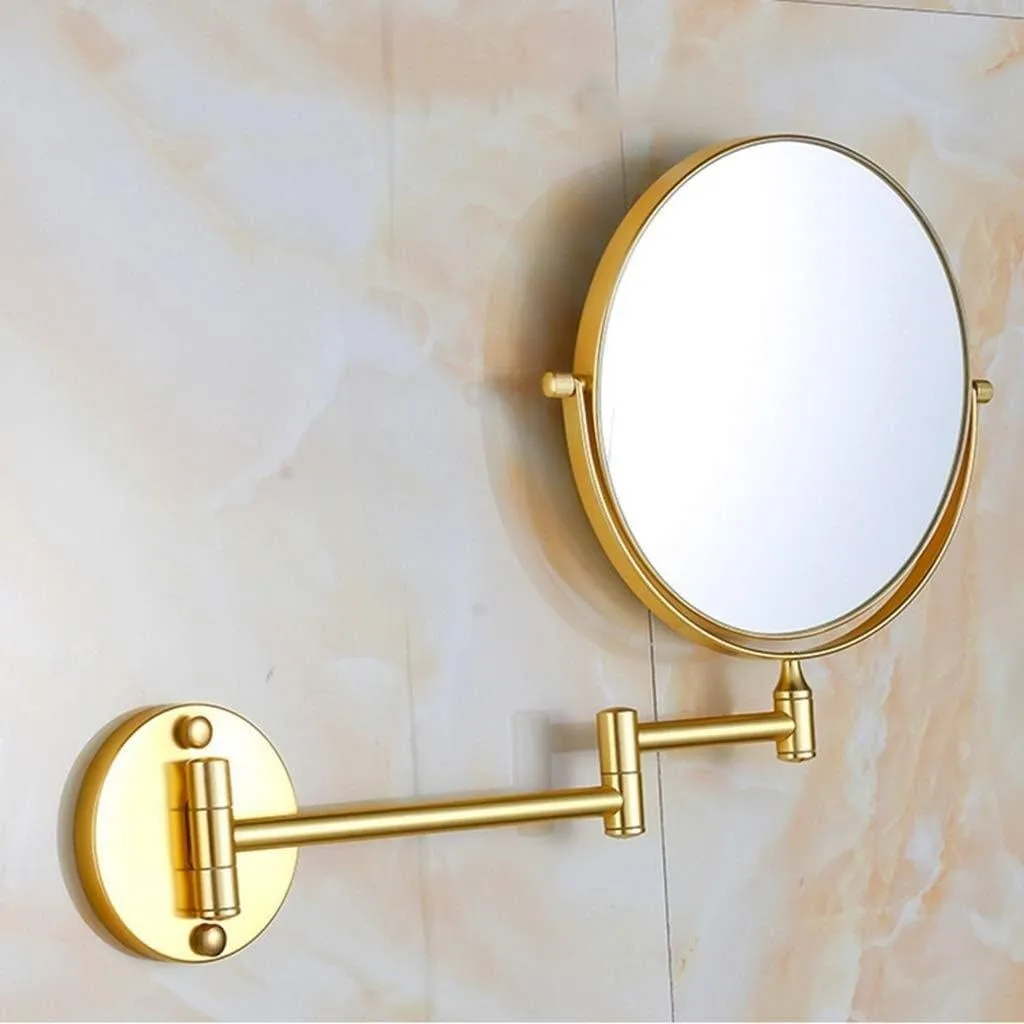 OGRAFF Cosmetic Vanity Mirror 8-inch Cosmetic Mirror Beauty Mirror Best Luxury Quality Adjustable 3 Times Magnification Space