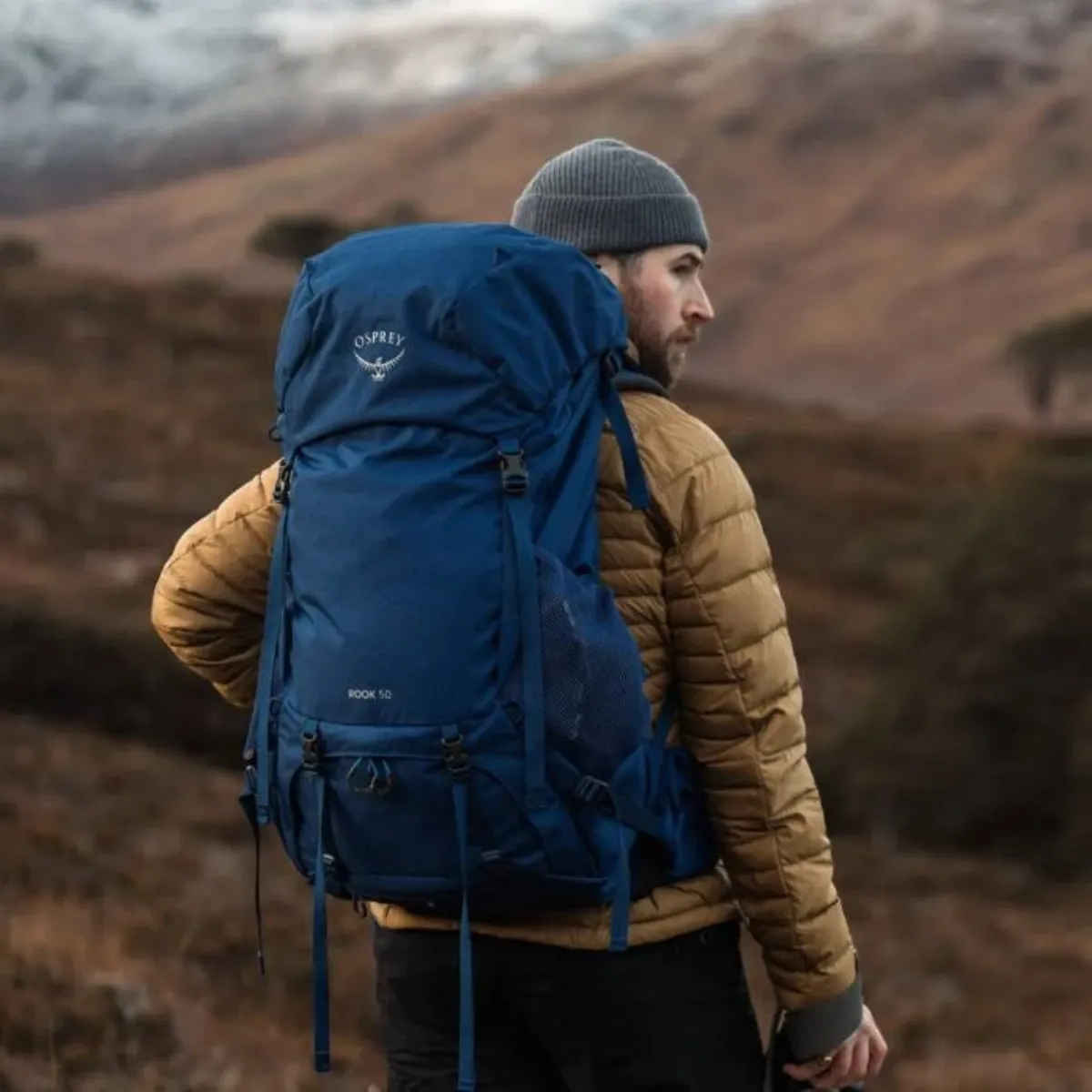 Osprey Rook Histosol Brown/Rhino Grey 50 L