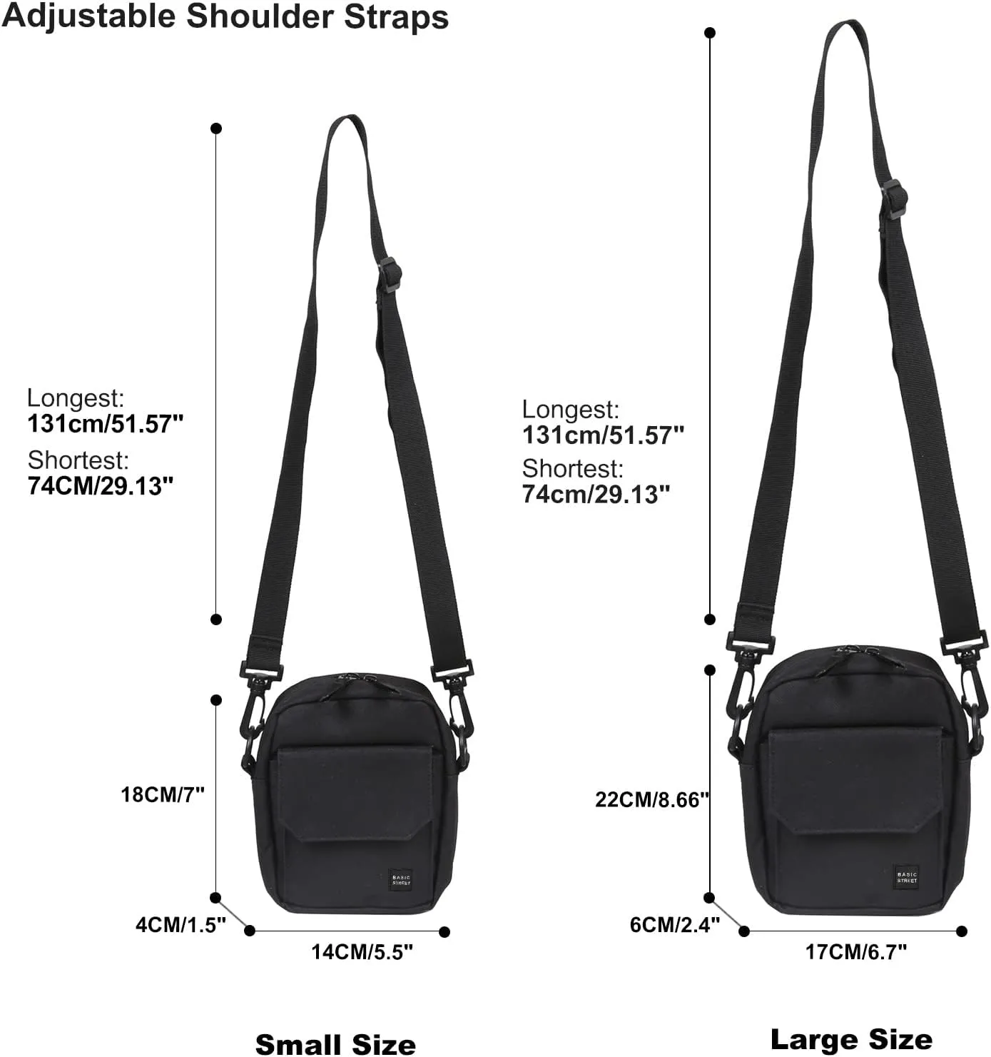 PAUBACK Crossbody Bag for Mens,Travel Passport Wallet Bag for Men for Cell Phone, Small Neck Pouch Side Shoulder Bag for Men