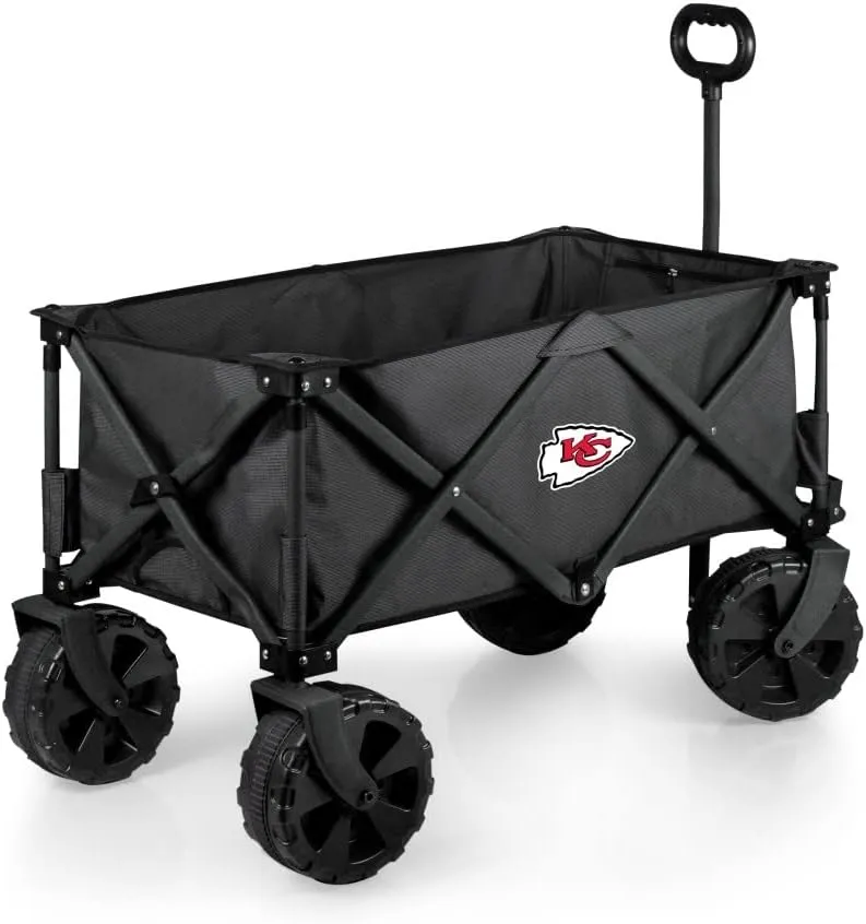 PICNIC TIME NFL Adventure Wagon Elite All-Terrain Portable Utility Wagon
