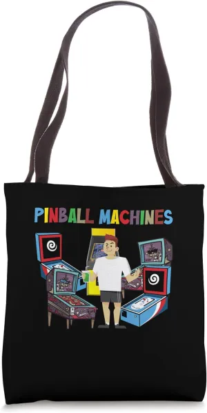 Pinball Owning Pinball Machine Video Gaming Pinball Lover Tote Bag