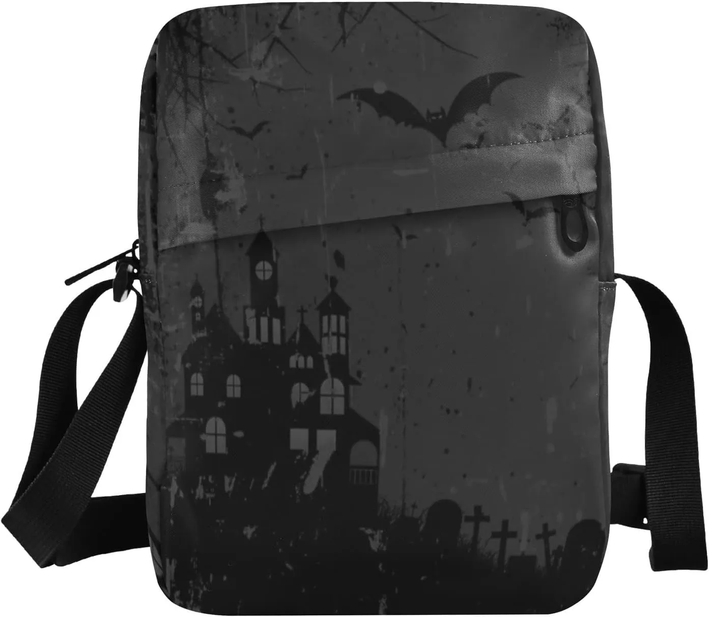 Poeticcity Crossbody Phone Bag, Small Messenger Shoulder Bag, Cash Handbag Wallet Purse