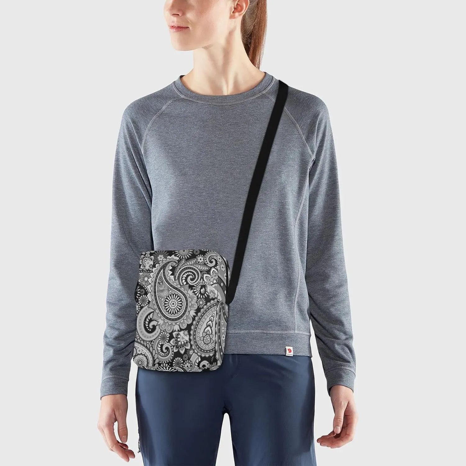 Poeticcity Crossbody Phone Bag, Small Messenger Shoulder Bag, Cash Handbag Wallet Purse