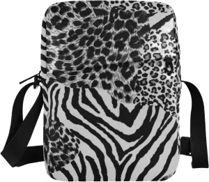 Poeticcity Crossbody Phone Bag, Small Messenger Shoulder Bag, Cash Handbag Wallet Purse