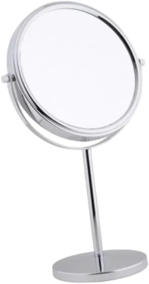Portable Makeup Mirror 5X Magnifying Glass 180° Rotation Desktop Mirror Ideal for Vanity Bathroom Bedroom