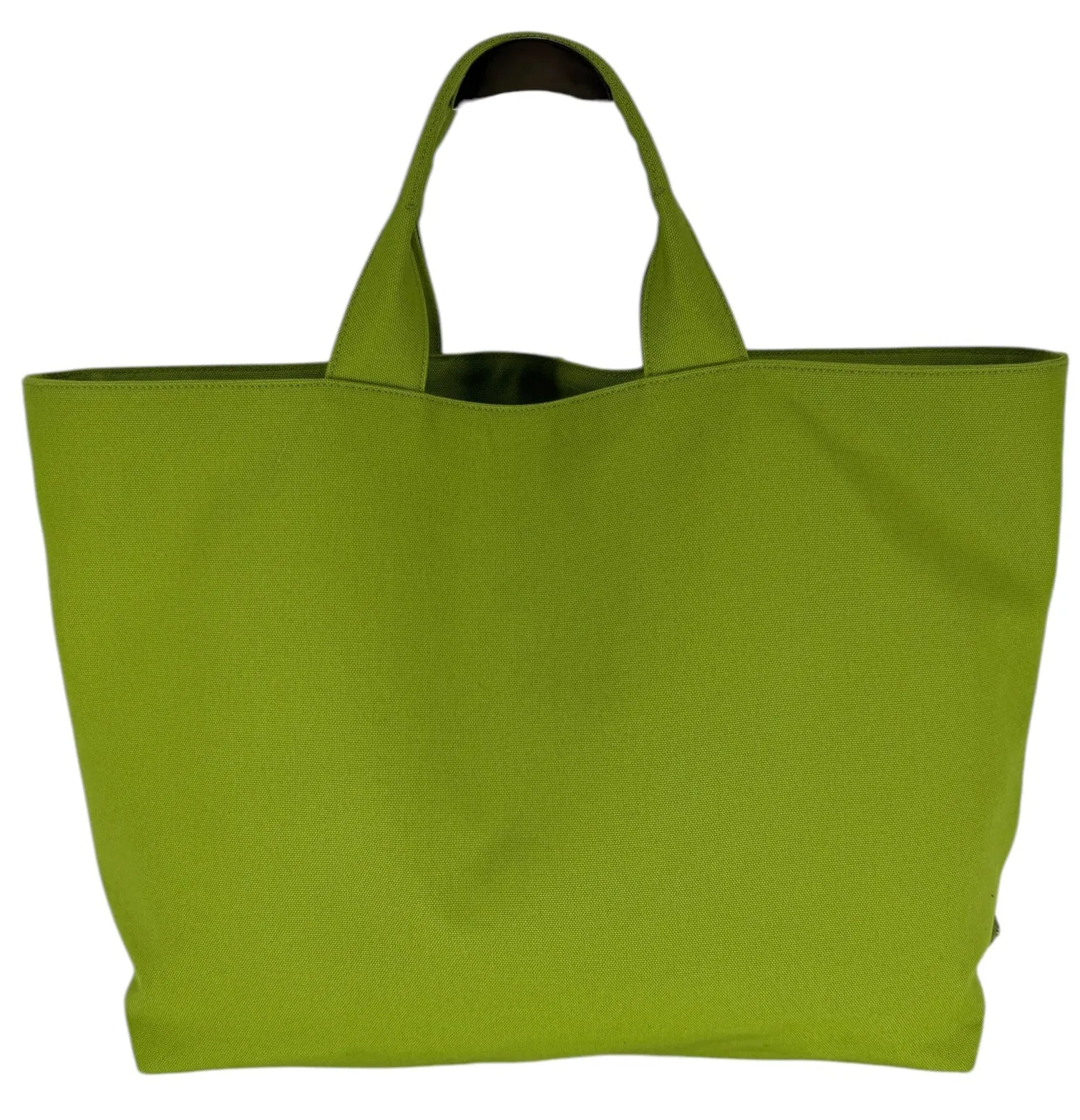 Prada Lime Green Large Tote