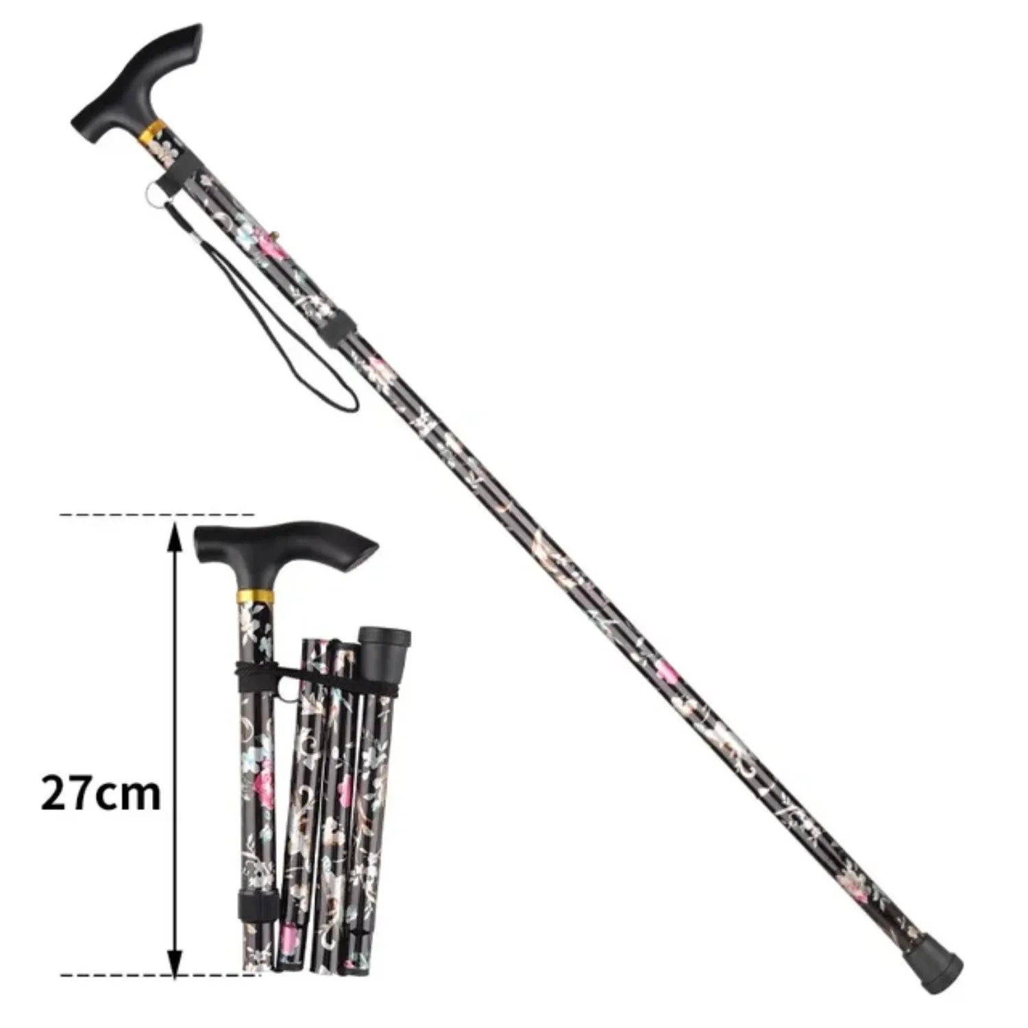 Premium Carbon Fiber Trekking Poles – Lightweight, Collapsible Telescopic Walking & Hiking Stick for Climbing, 2-Piece Set, Adjustable Length, Durable & Portable