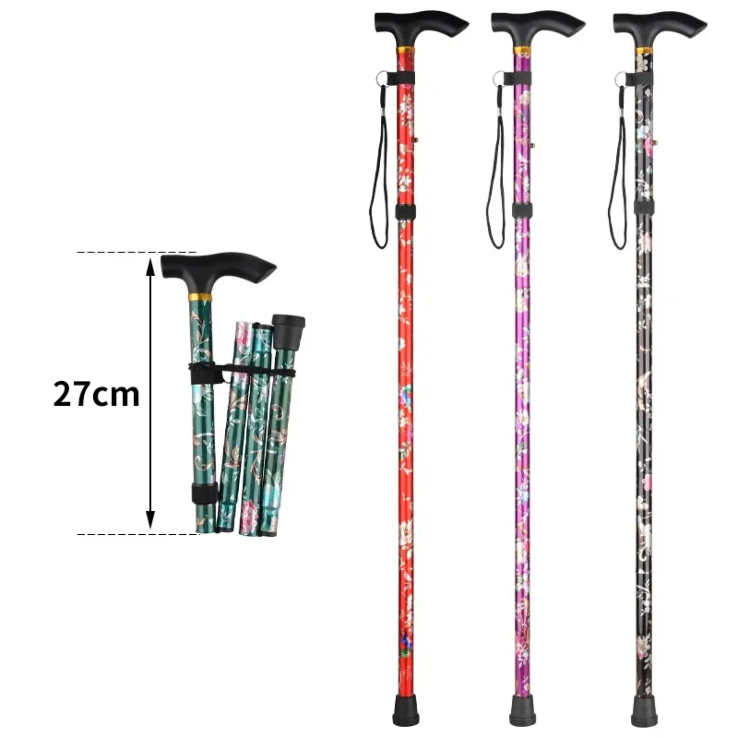 Premium Carbon Fiber Trekking Poles – Lightweight, Collapsible Telescopic Walking & Hiking Stick for Climbing, 2-Piece Set, Adjustable Length, Durable & Portable