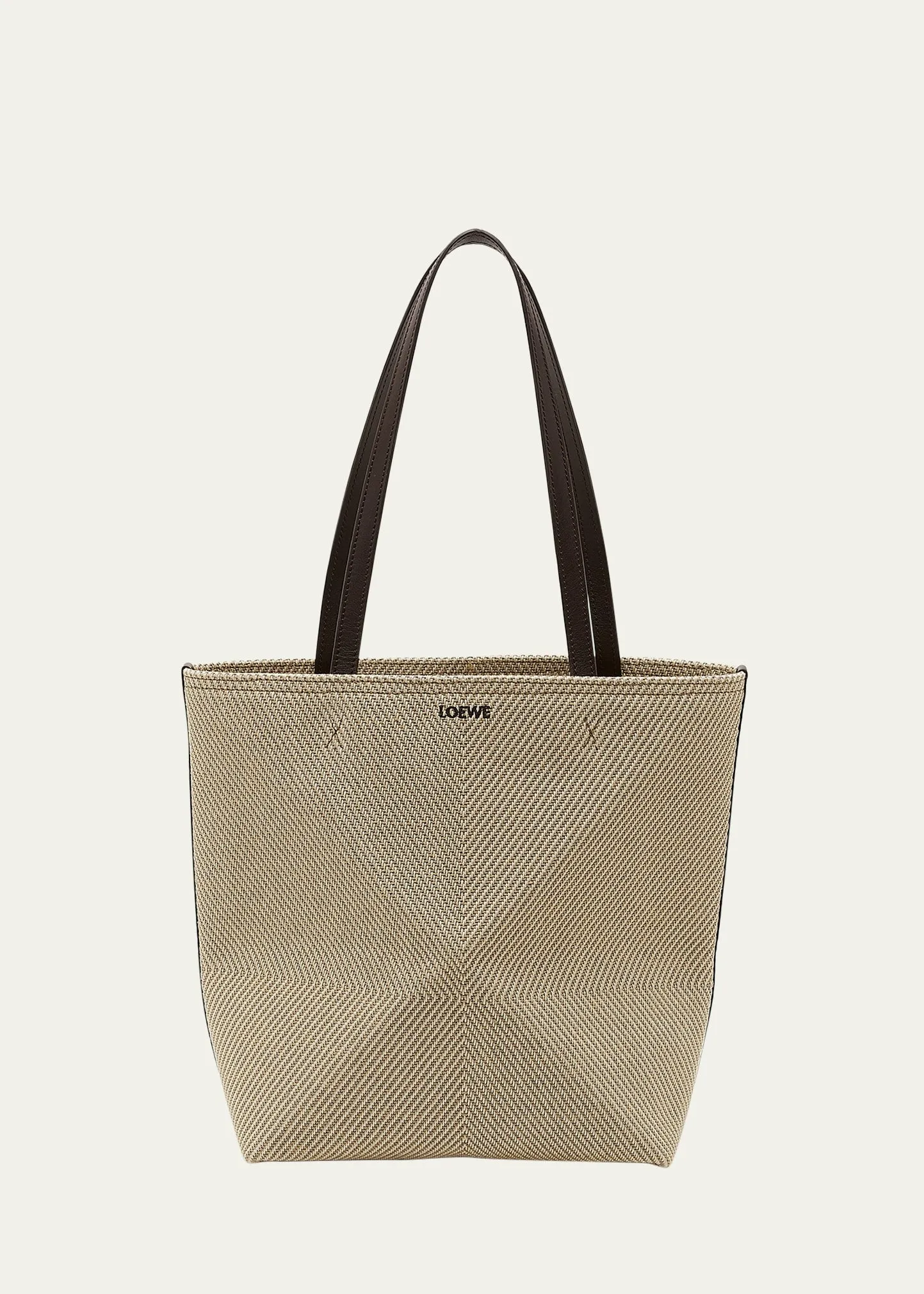 Puzzle Fold Medium Tote Bag in Canvas