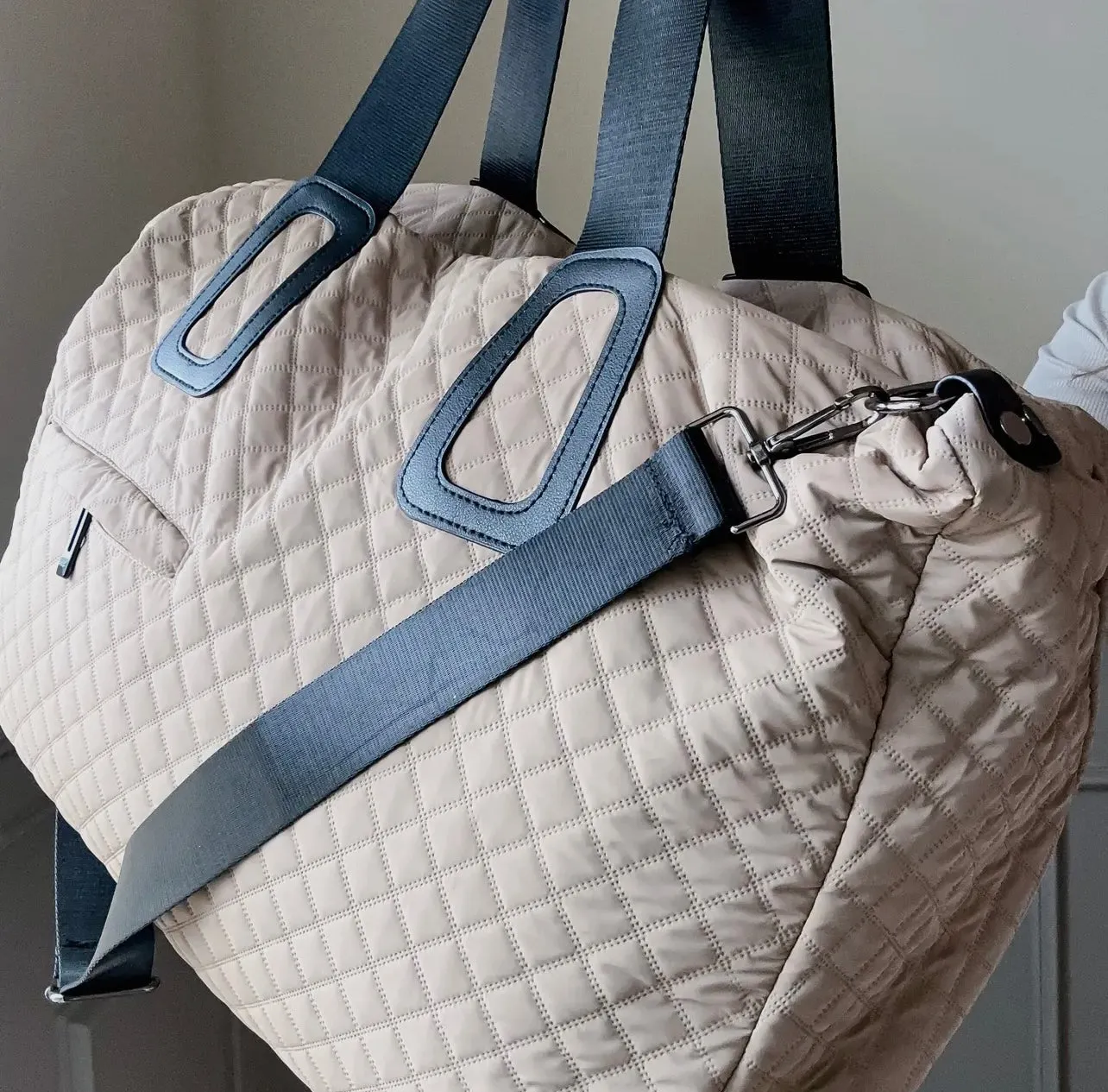 Quilted Weekender Bag