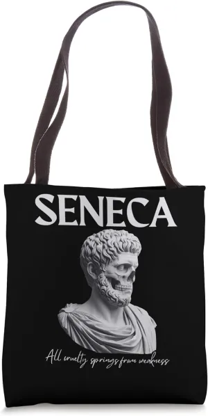 "All Cruelty Springs From Weakness" Tote Bag