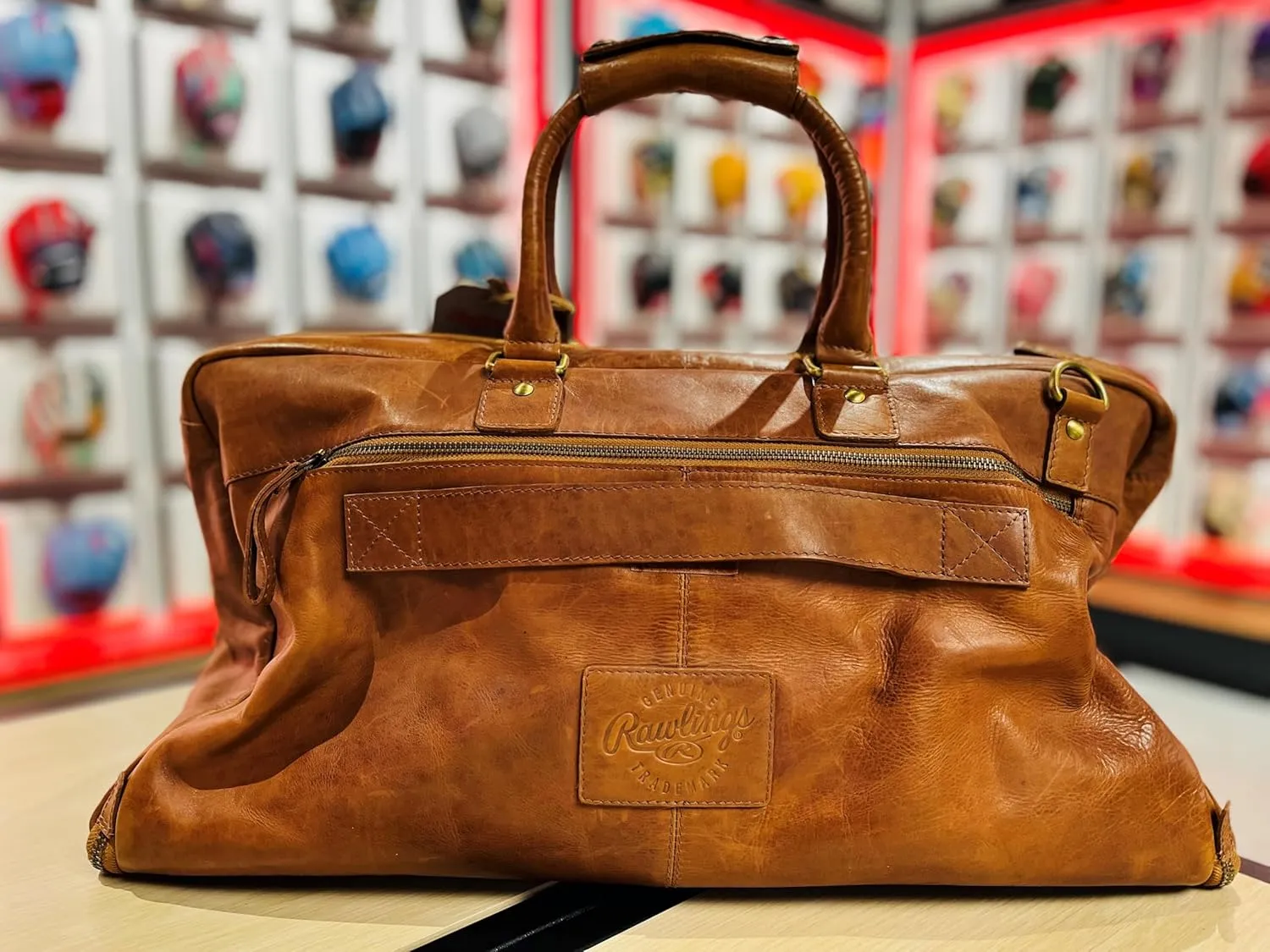 Rawlings | Men's Leather Weekender Duffle Bag Collection | Multiple Styles & Colors