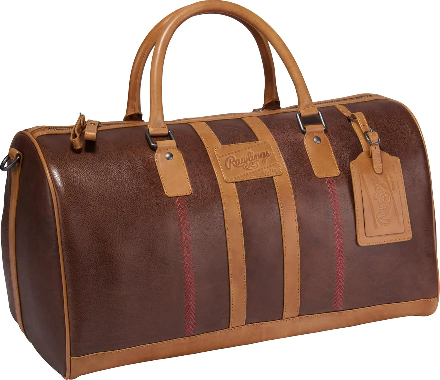 Rawlings | Men's Leather Weekender Duffle Bag Collection | Multiple Styles & Colors