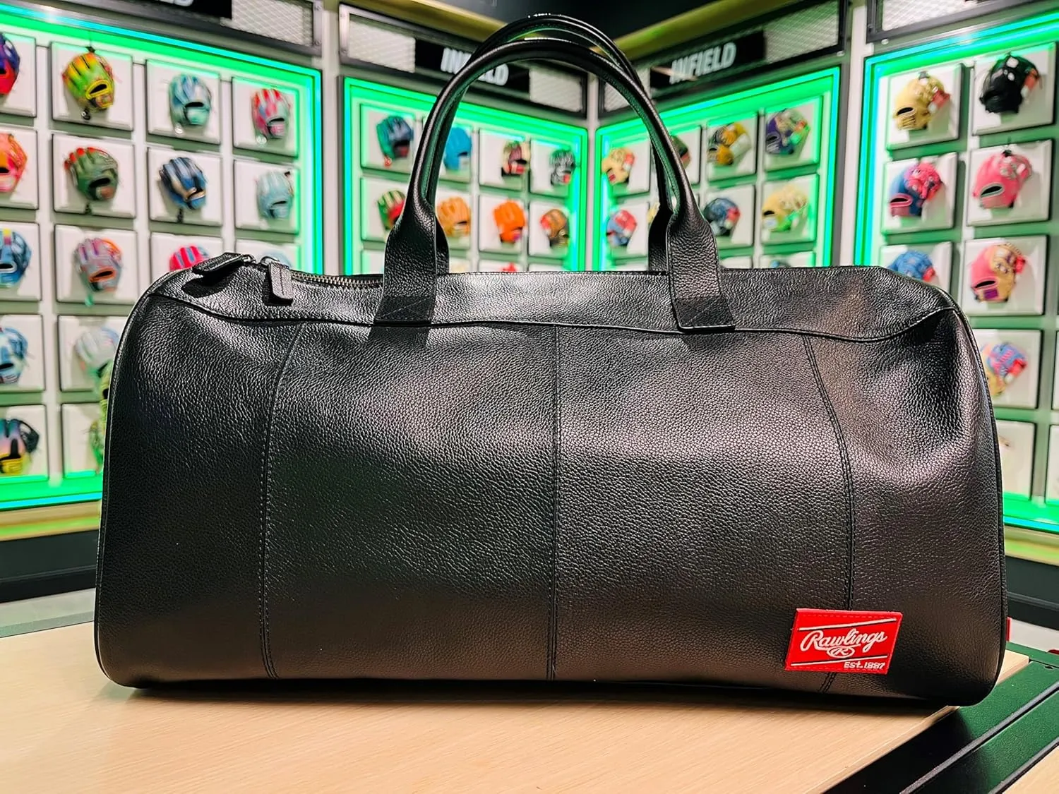 Rawlings | Men's Leather Weekender Duffle Bag Collection | Multiple Styles & Colors