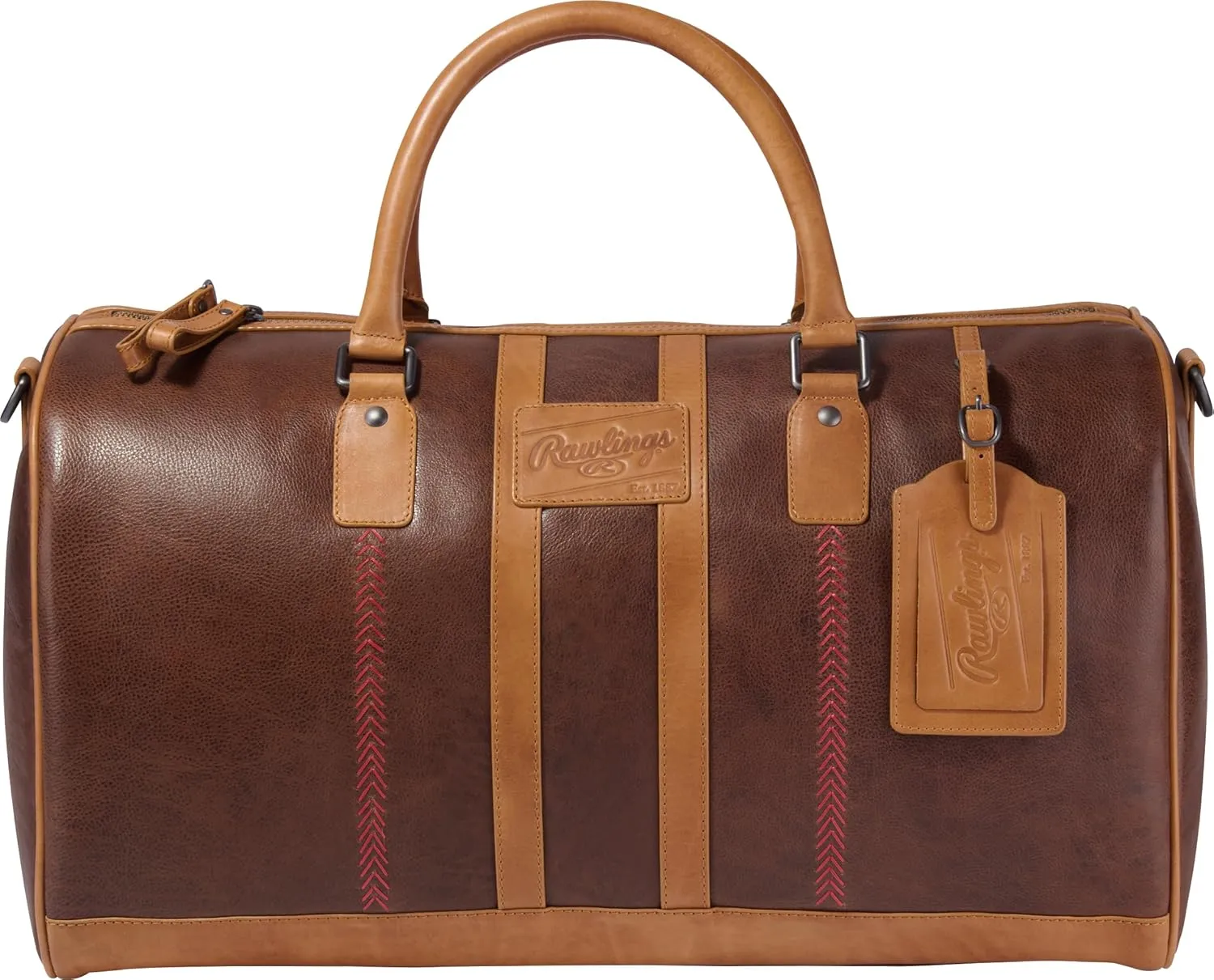 Rawlings | Men's Leather Weekender Duffle Bag Collection | Multiple Styles & Colors