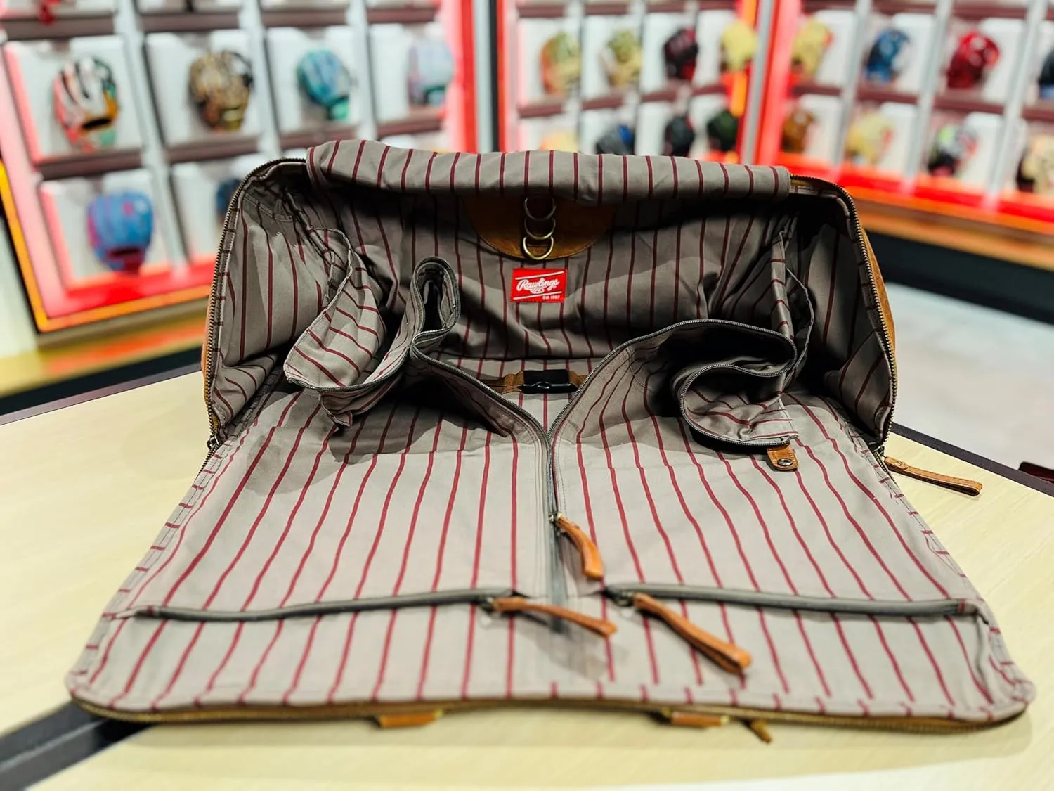 Rawlings | Men's Leather Weekender Duffle Bag Collection | Multiple Styles & Colors