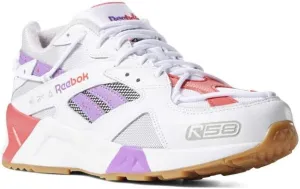 Reebok Aztrek R58 (White/Skull Grey/Guava Punch) Men's Shoes EF3401