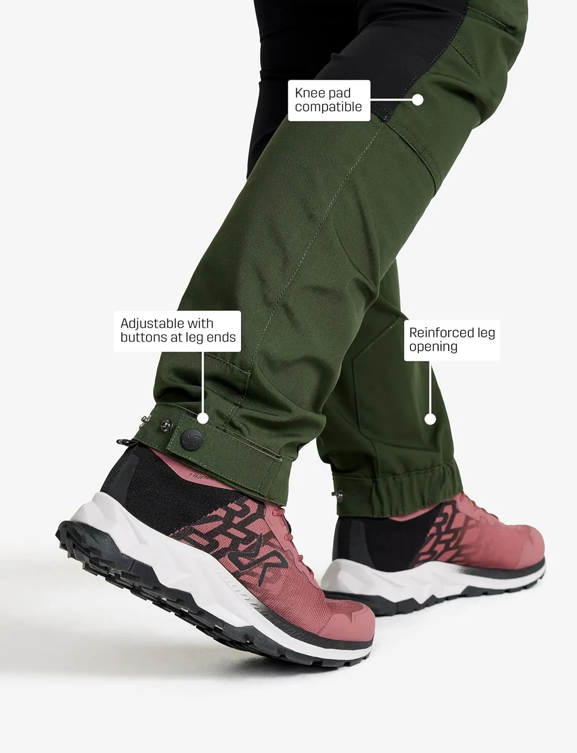 RevolutionRace Women’s RVRC GP Pro Pants, Durable and Ventilated Pants for All Outdoor Activities