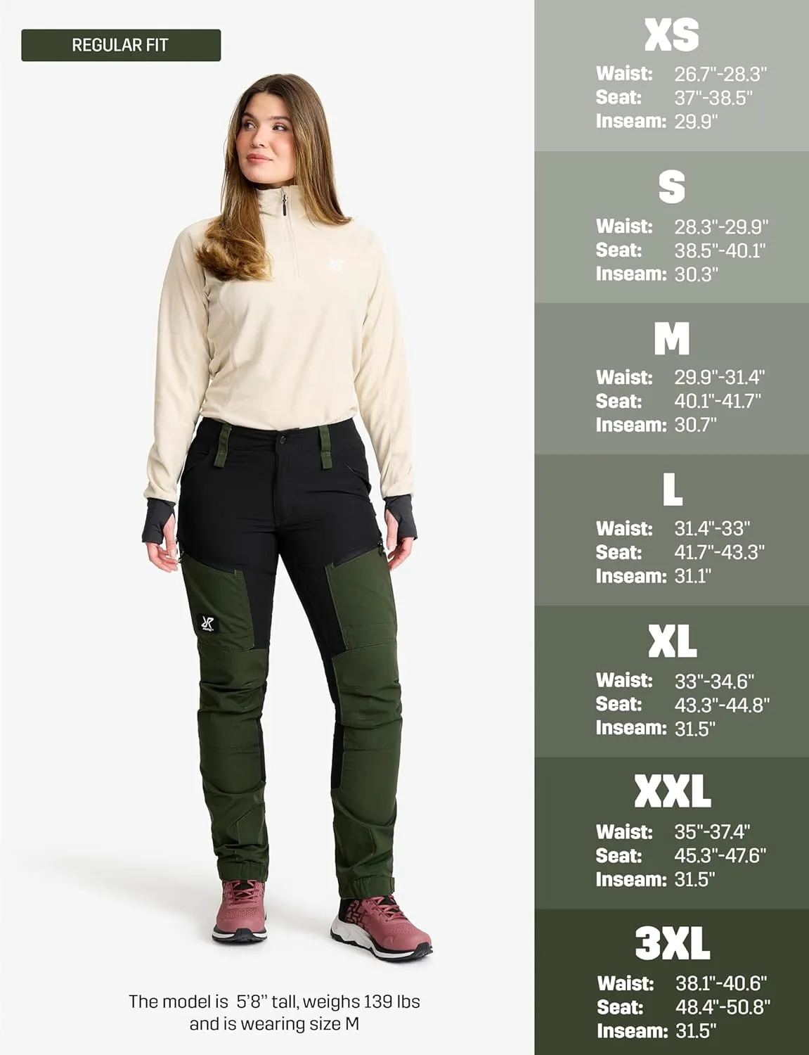 RevolutionRace Women’s RVRC GP Pro Pants, Durable and Ventilated Pants for All Outdoor Activities