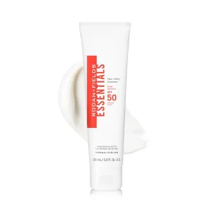 Rodan   Fields Essentials Face   Body Sunscreen Broad Spectrum SPF 50 | 150 mL | Water & Sweat Resistant Facial Moisturizer with SPF | Lightweight Skin Care | Sunscreen for Face & Body