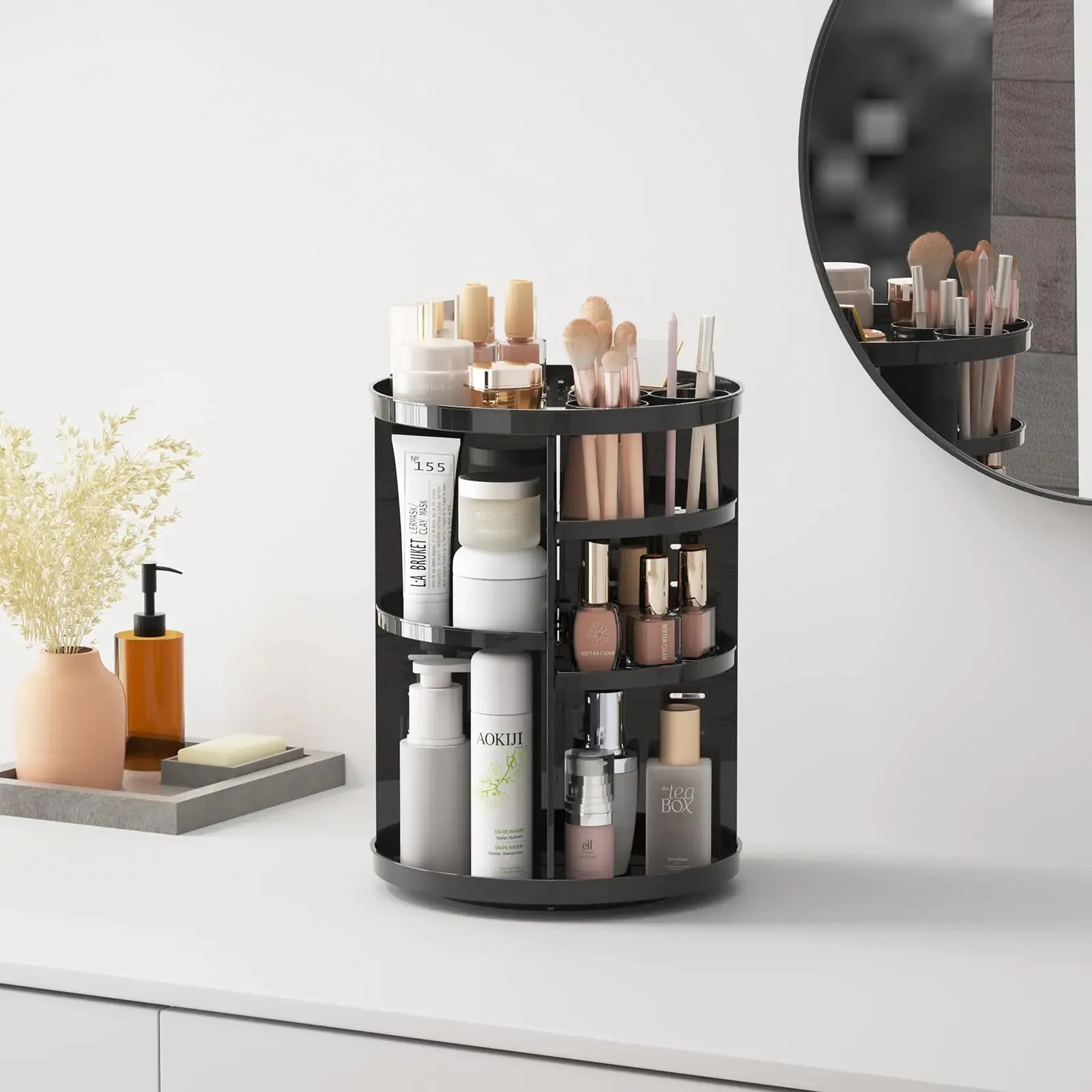 Rotating Makeup Organizer