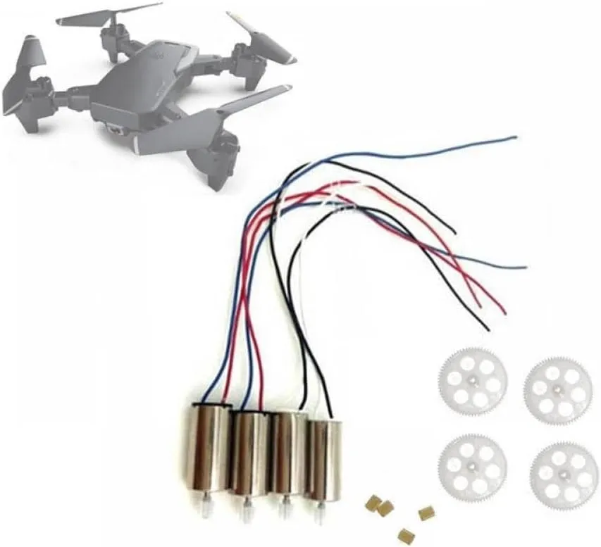 S60 RC Drone Compatible Spare Parts Helicopter CW CCW Motor Engines Gear Accessories Compatible with S60 RC Drone