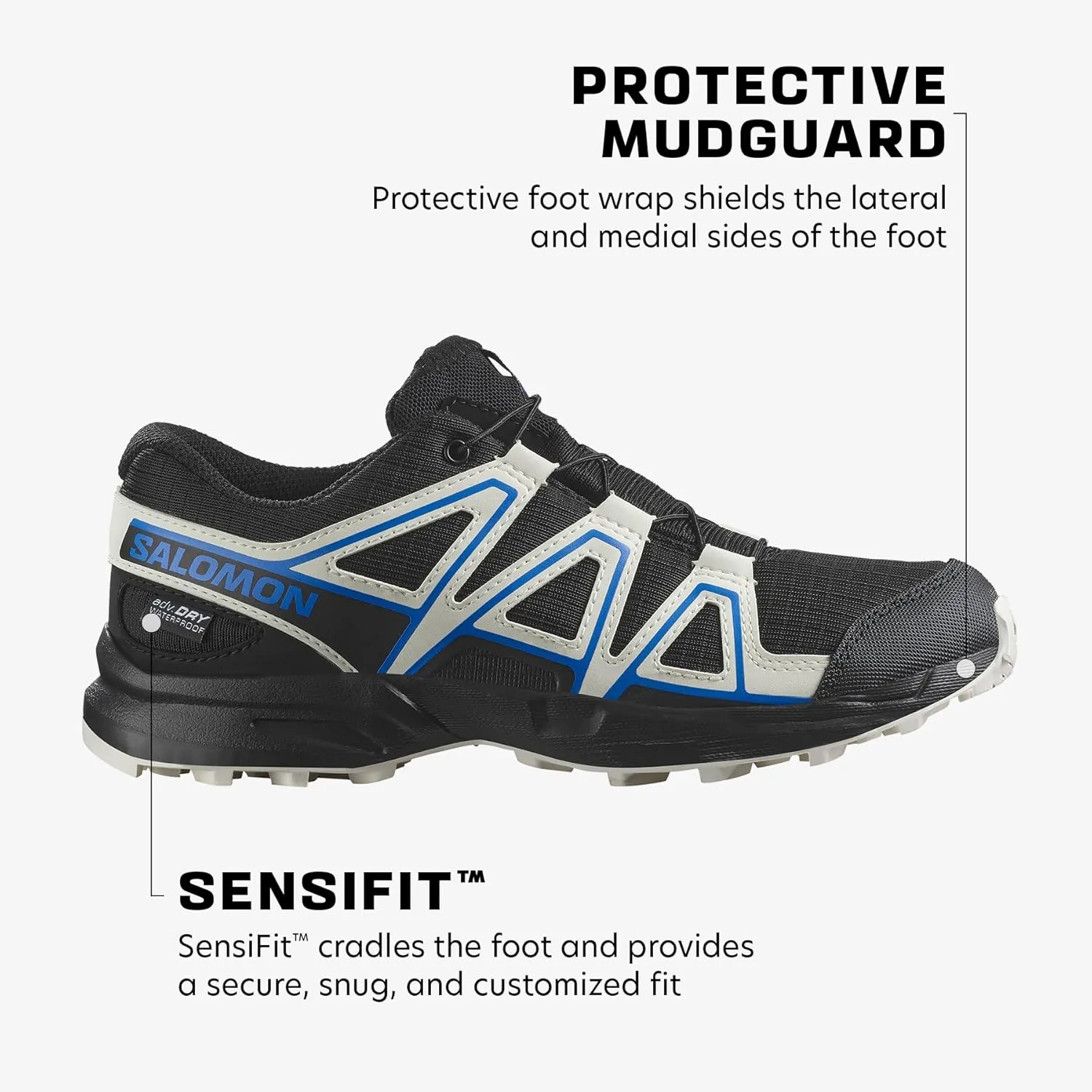 Salomon Junior SPEEDCROSS CLIMASALOMON™ WATERPROOF Outdoor Shoes for Kids