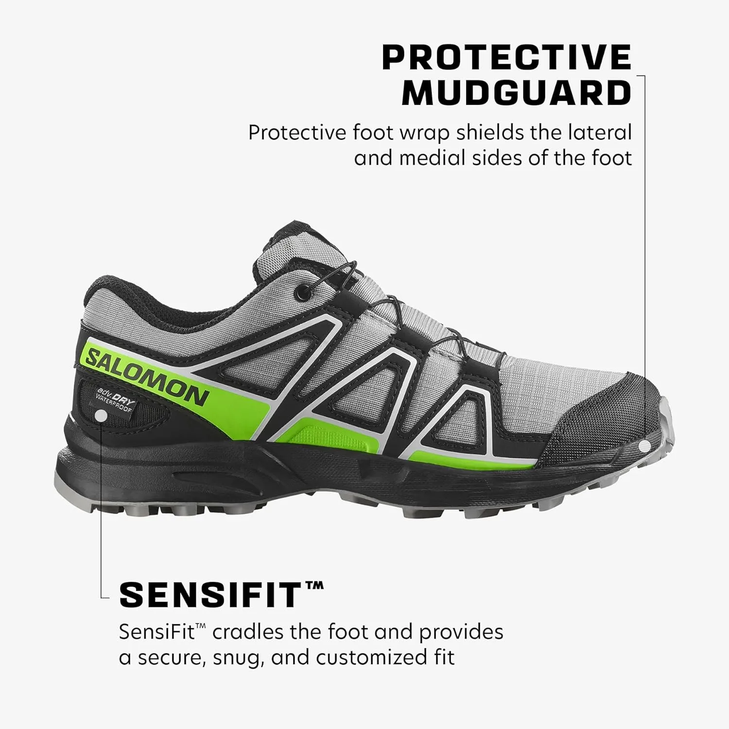 Salomon Junior SPEEDCROSS CLIMASALOMON™ WATERPROOF Outdoor Shoes for Kids