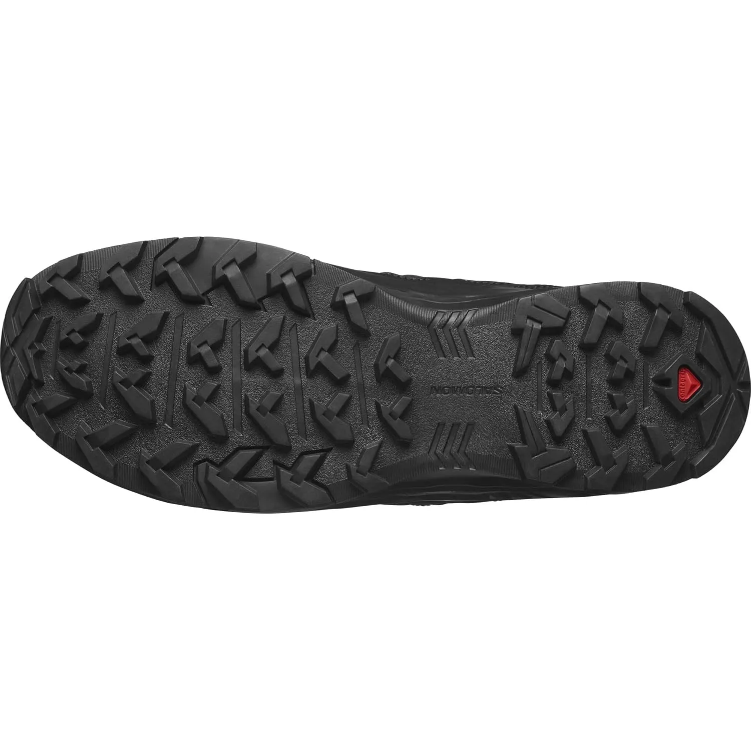 Salomon Men's X BRAZE Hiking Shoes for Men, Pewter / Black / Feather Gray,10