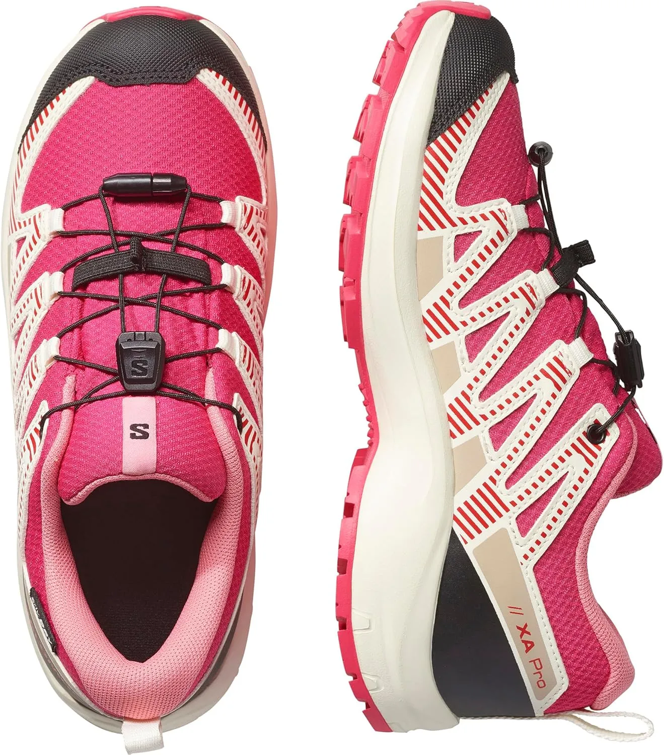 Salomon Unisex Junior’s XA Pro V8 Mid Waterproof Trail Running Shoes for Kids