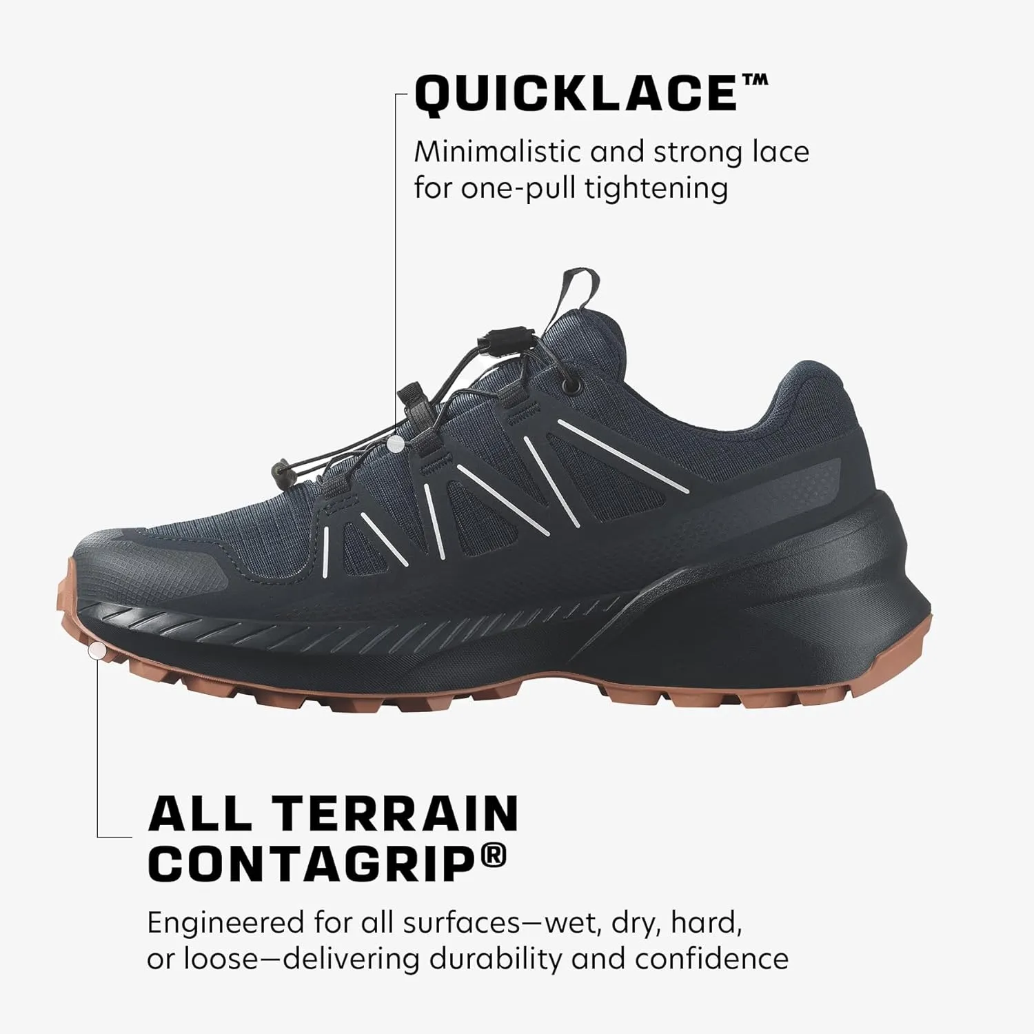 Salomon Women's Speedcross Peak Climasalomon Waterproof Hiking Shoe