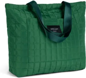 SATINSAINT Large Tote Travel Bag for Women, Lightweight Quilted Carry-All Shoppers Tote for Travel, Work, Gym and Casual Use