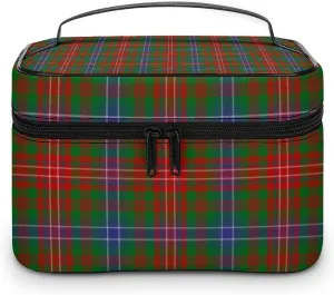 Scottish Clan Wilson Tartan Plaid Large Capacity Soft And High-value Practical Makeup And Wash Bag