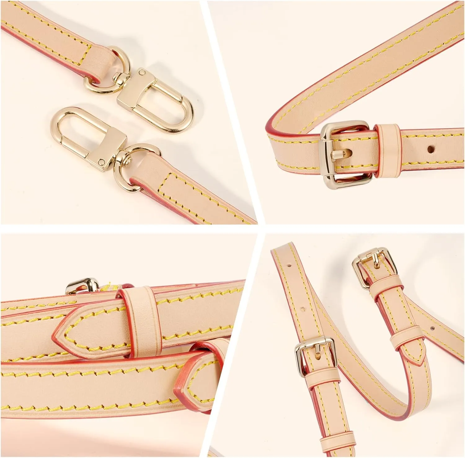 SENTEN Vachetta Leather Replacement Strap for L V