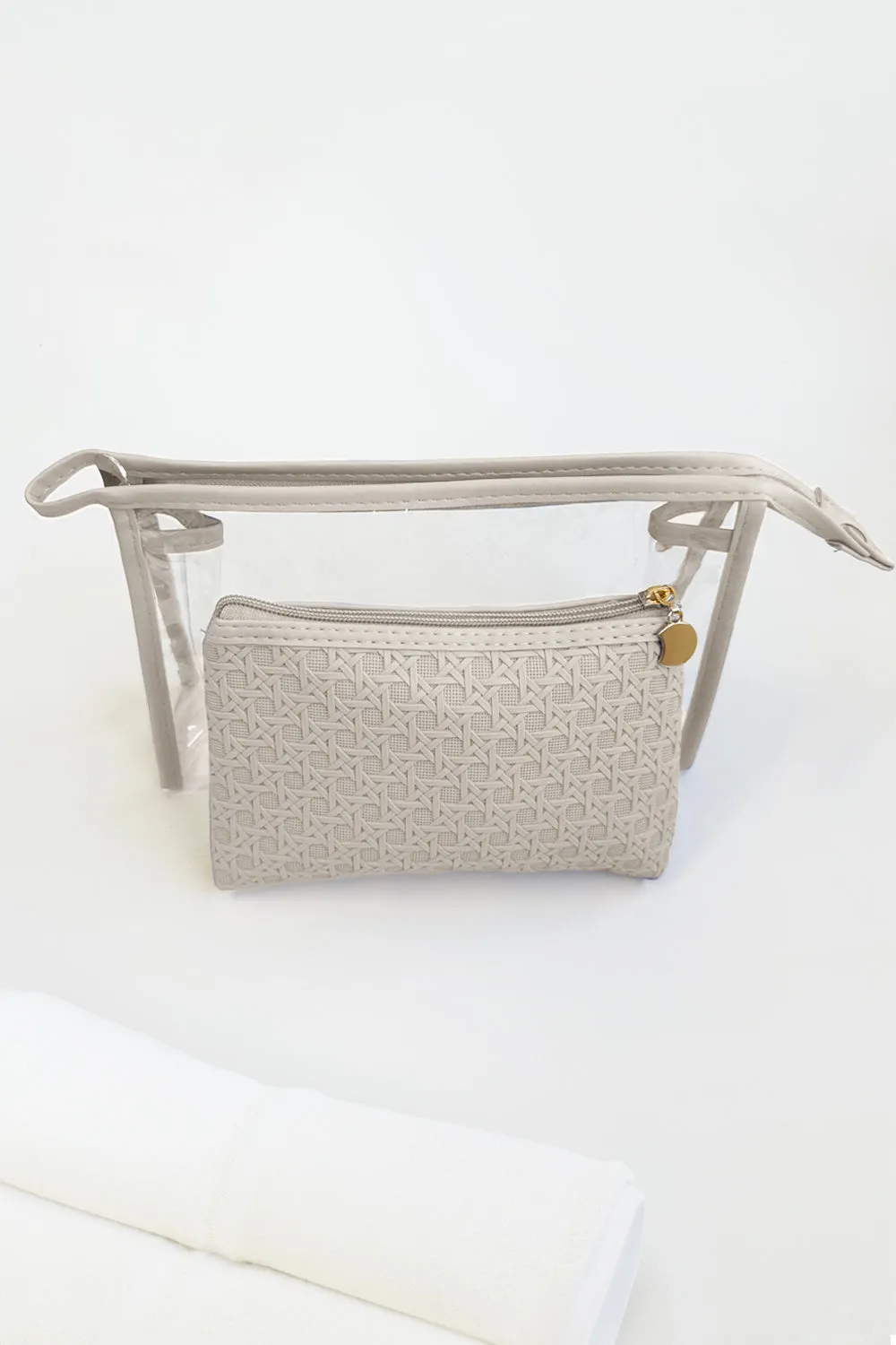Serenity Cosmetic/Travel Cases - Magnolia Weave