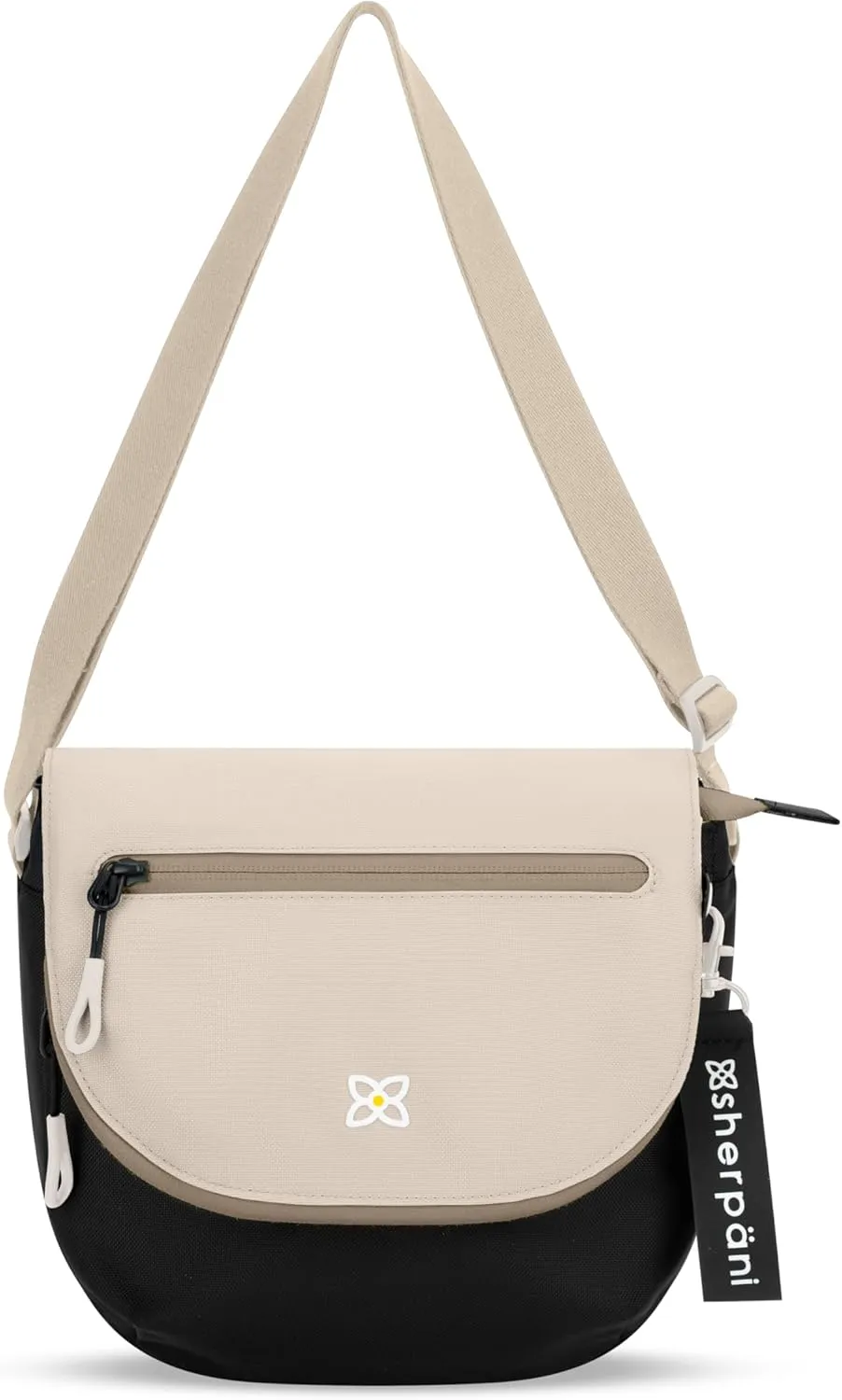 Sherpani Milli, Nylon Flap Crossbody Purse, Medium Shoulder Bag, Travel Crossbody Bags for Women, RFID Protection