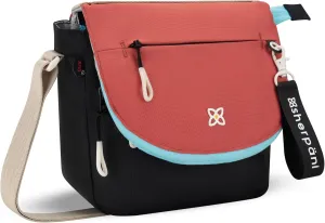 Sherpani Milli, Nylon Flap Crossbody Purse, Medium Shoulder Bag, Travel Crossbody Bags for Women, RFID Protection