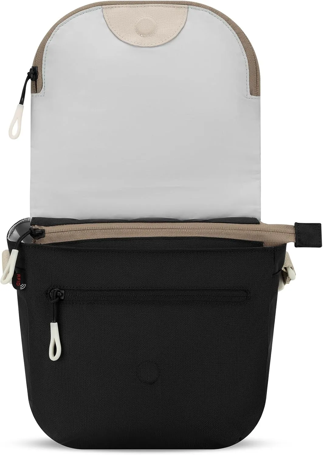 Sherpani Milli, Nylon Flap Crossbody Purse, Medium Shoulder Bag, Travel Crossbody Bags for Women, RFID Protection